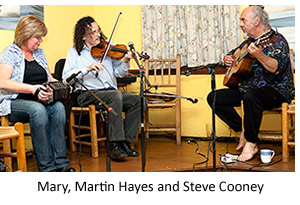 Mary MacNamara, Martin Hayes and Steve Cooney